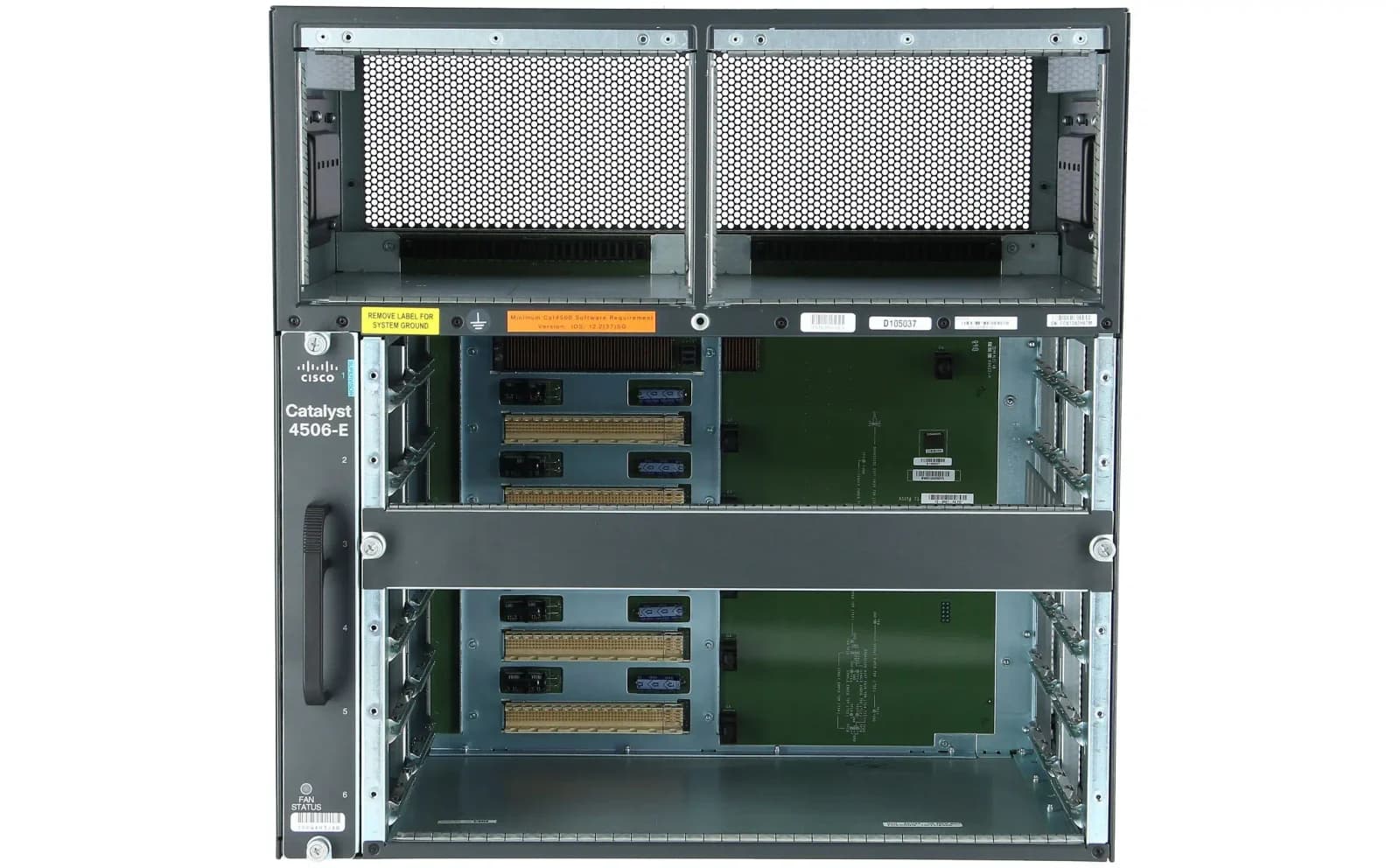 Cisco Cat4500 E-Series 6-Slot Chassis, fan, no ps (WS-C4506-E)