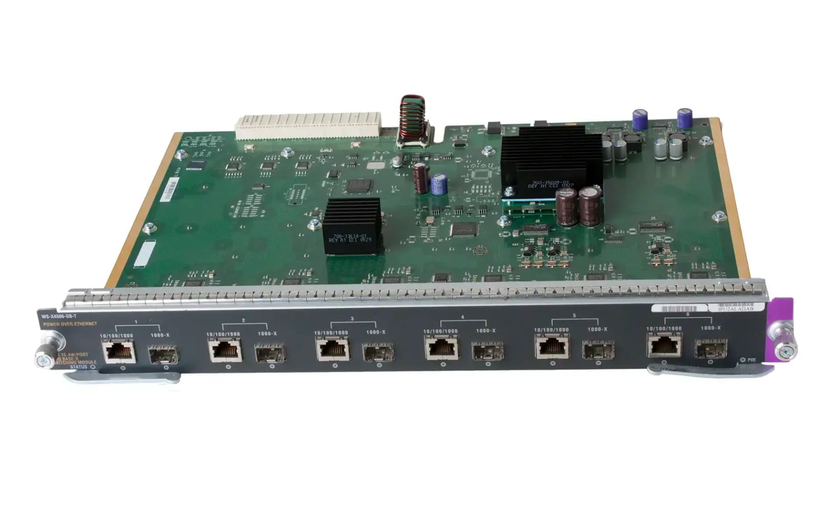 Cisco Catalyst 4500 6-Port 10/100/1000 PoE or SFP (Optional) (WS-X4506-GB-T)