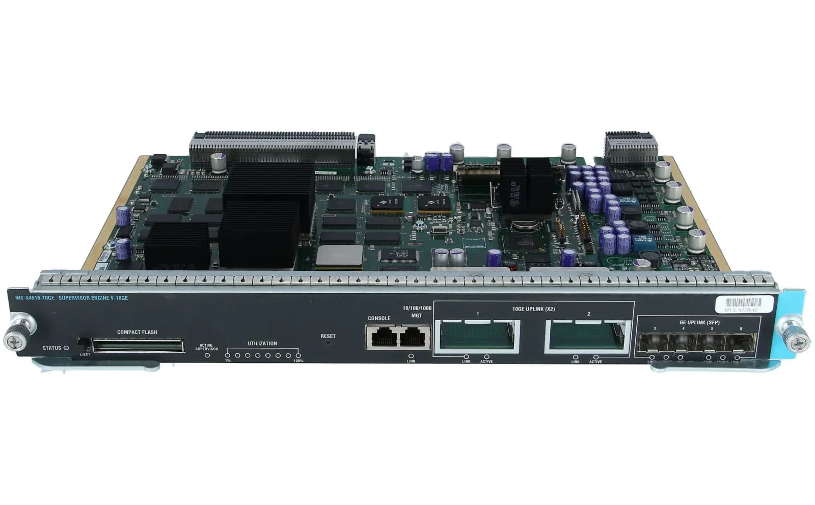 Cisco Catalyst 4500 Supervisor V-10GE, 2x10GE (X2) and 4x1GE (SFP) (WS-X4516-10GE)