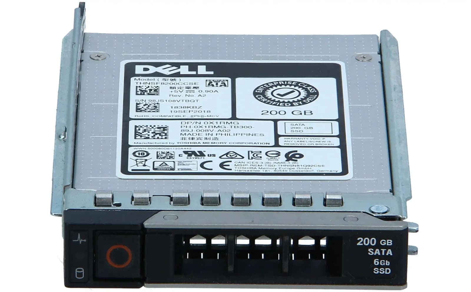 Dell X1RMG, 200 GB, 6 Gbit/s (X1RMG)