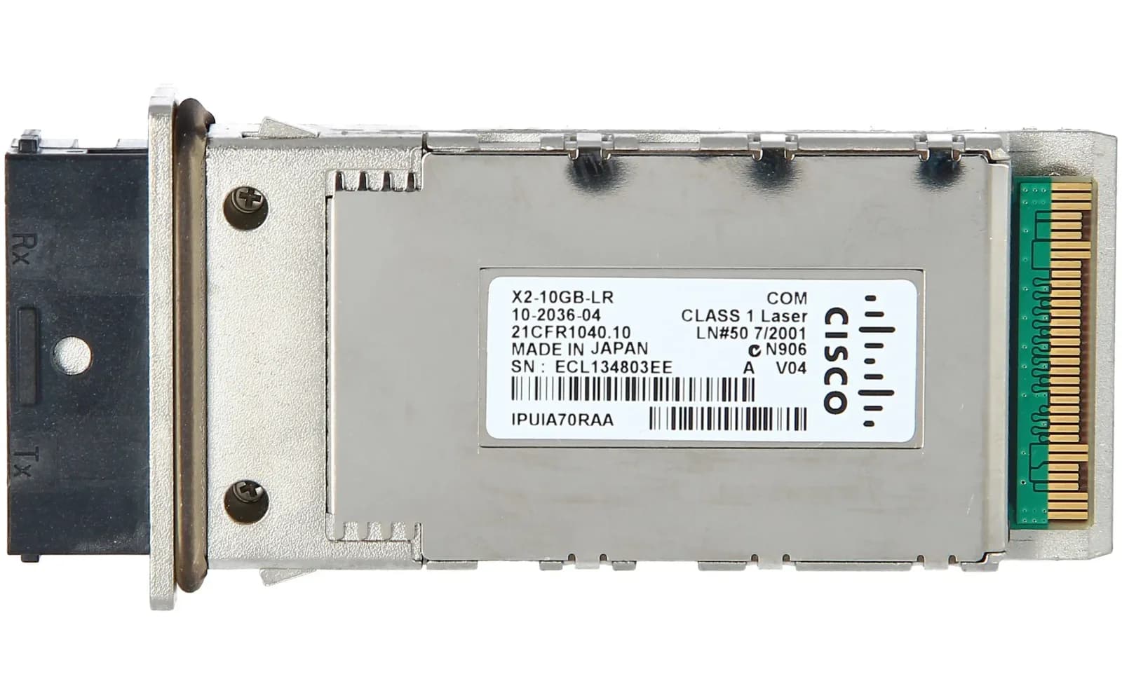 Cisco 10GBASE-LR X2 Module (X2-10GB-LR)