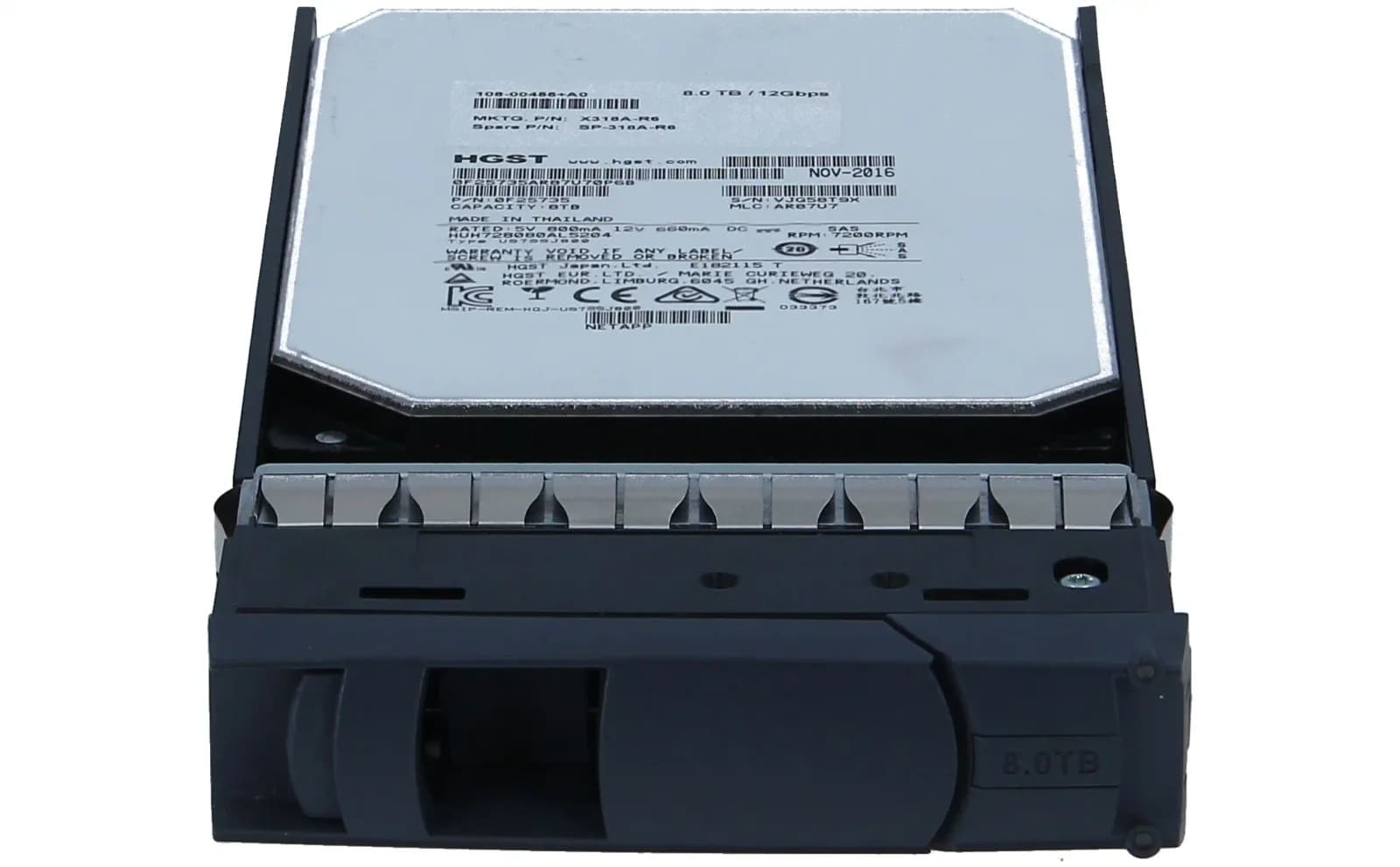 NetApp Disk 8TB 7,2K DS4246 (X318A-R6)