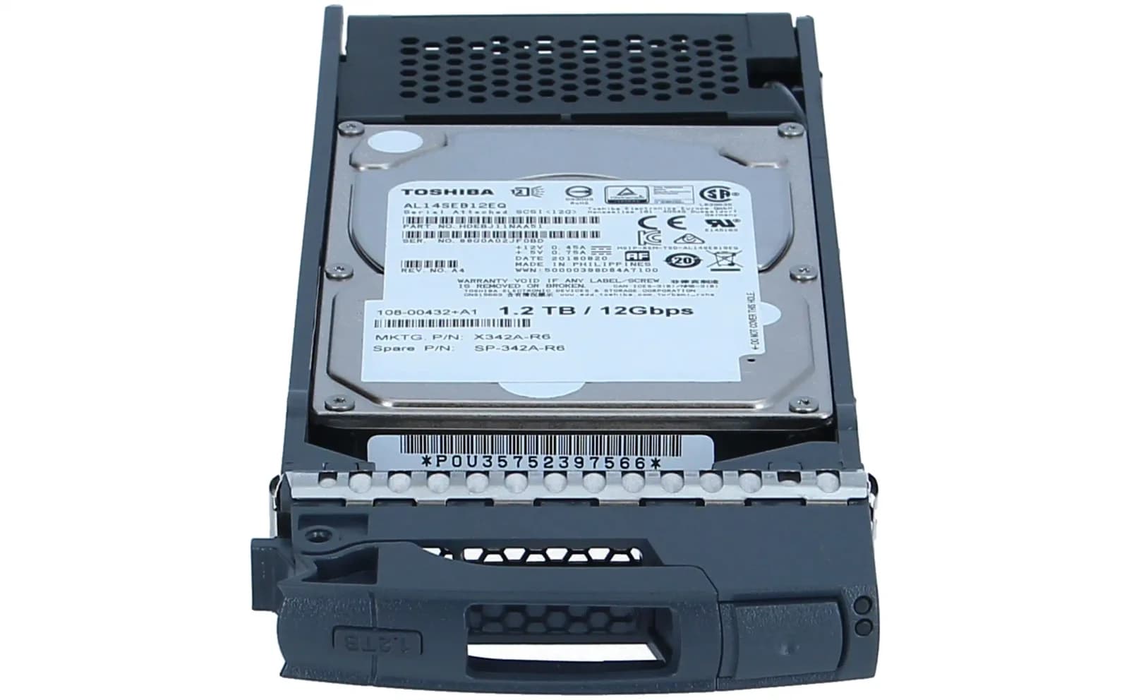 NetApp 1.2TB SAS 12G 10K SFF HDD (X342A-R6)