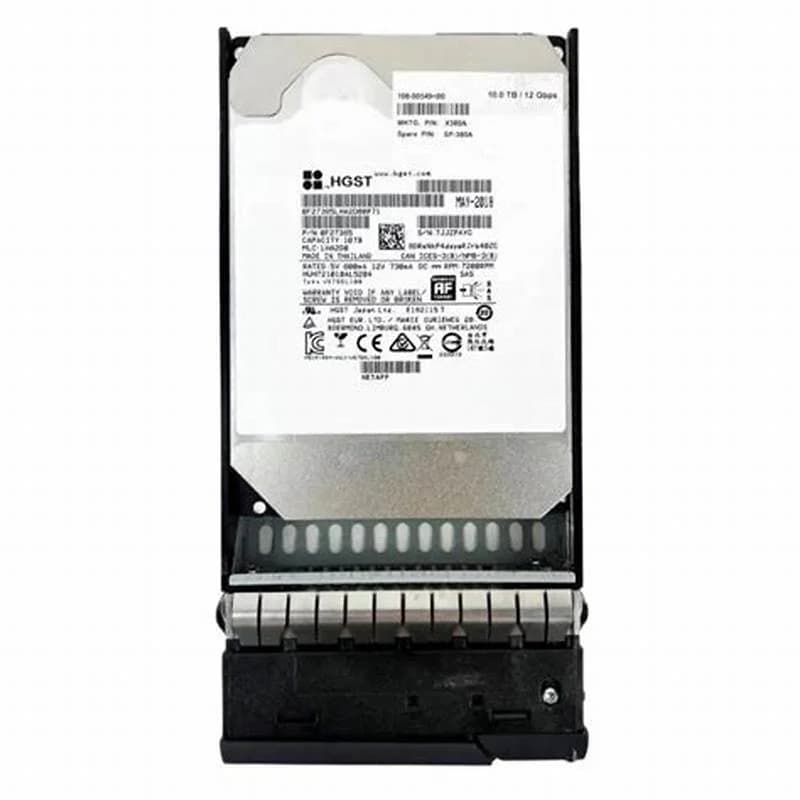 NetApp 10TB NL-SAS 12G 7.2K LFF HDD (X380A)