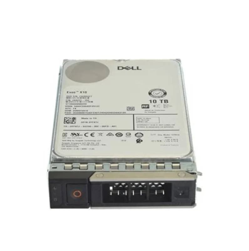 DELL 10TB 7.2K 12G 3.5INCH SAS HDD, sərt disk, Serial Attached SCSI (SAS) (YF87J)