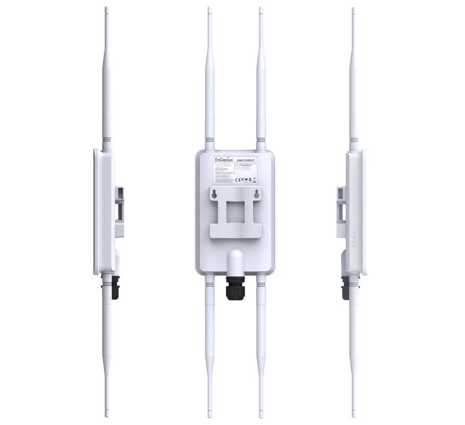 Точка доступа Wi-Fi EnGenius 2.4GHz+5GHz 11ac/b/g/n Dual Band Concurrent (AP/CB/WDS) (ENH1350EXT)