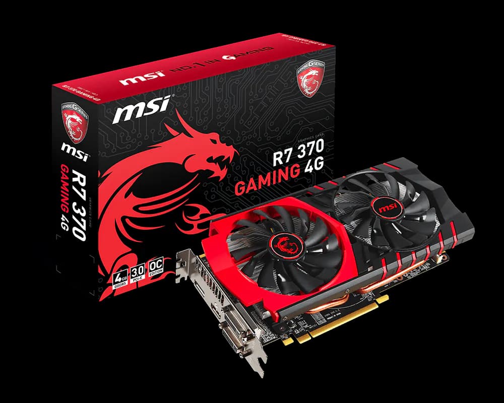 Видеокарта AMD R9 370 4G