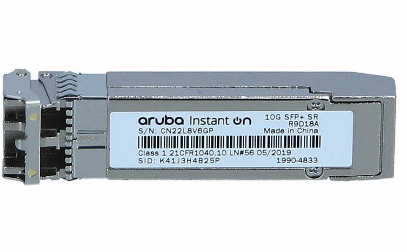 SFP-модуль Aruba IOn 10G SFP+ LC SR 300m MMF (R9D18A)