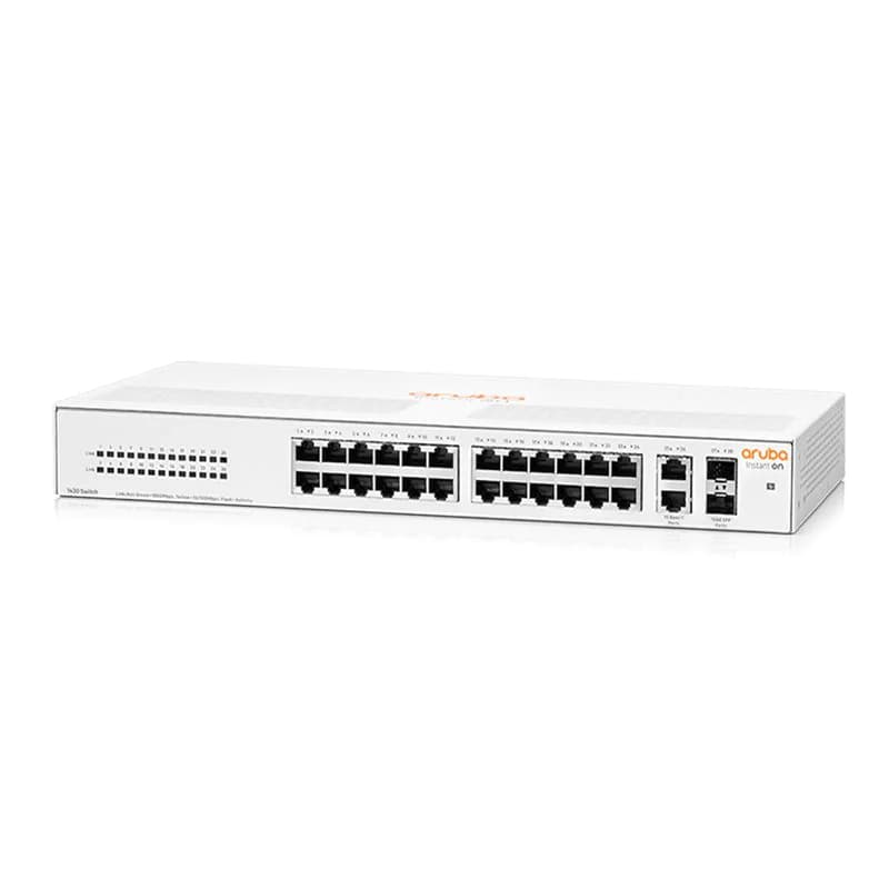 Switch Aruba IOn 1430 26G 2SFP Unmanaged (R8R50A)