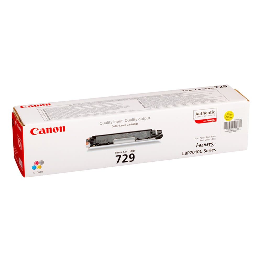 Тонер-картридж Canon 729 Yellow (4367B002)