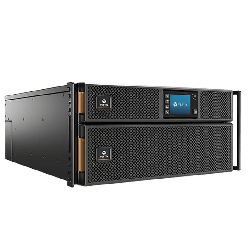 ИБП Vertiv Liebert GXT5 10000VA/10000W, online, 5U, с rail kit и SNMP-картой (GXT5-10KIRT5UXLN)