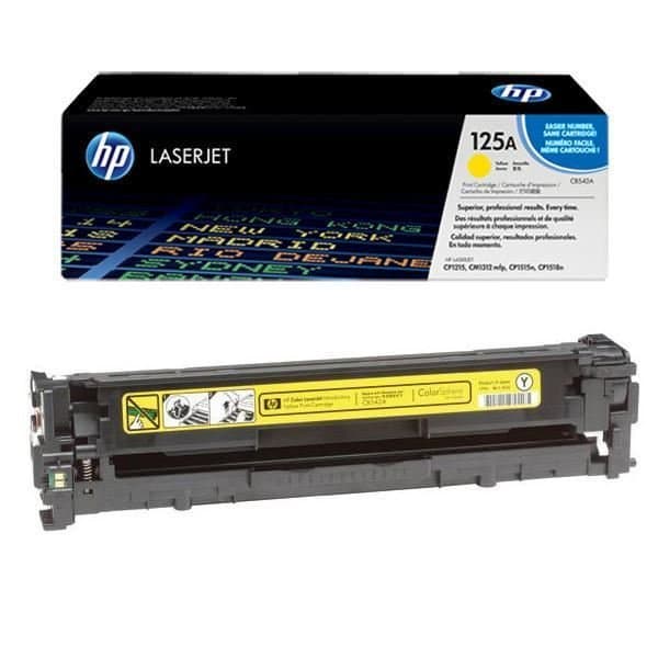 Тонер-картридж HP 125A Yellow LaserJet (CB542A)
