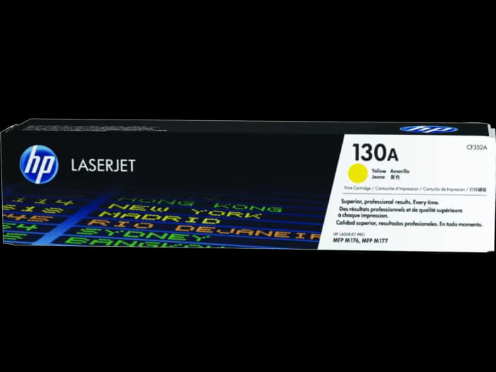 Тонер-картридж HP 130A Yellow LaserJet (CF352A)