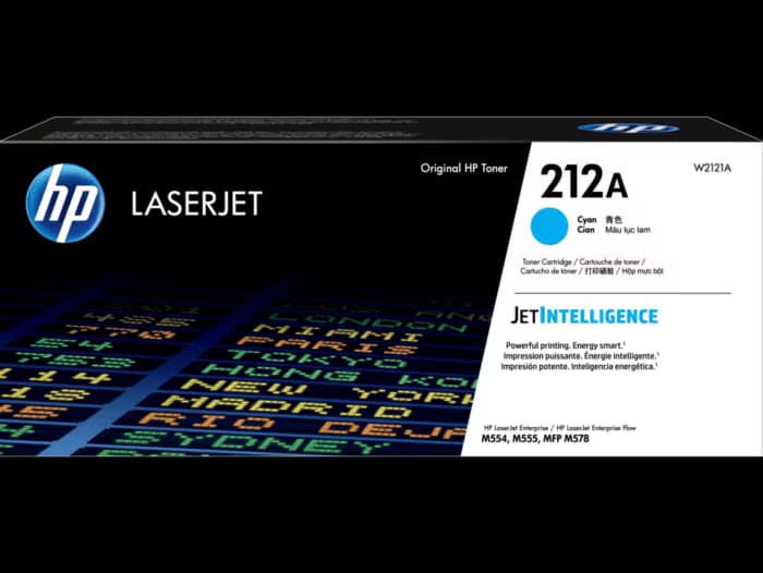 Тонер-картридж HP 212A Cyan LaserJet (W2121A)