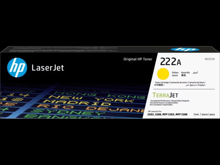 Тонер-картридж HP 222A Yellow LaserJet (W2222A)