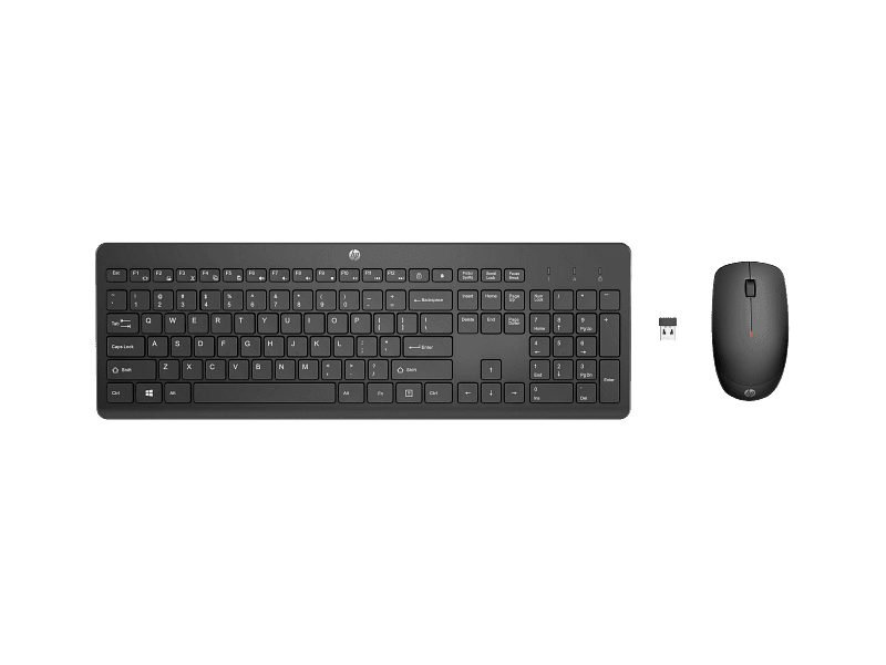 Комплект клавиатура и мышь HP 230 RUSS (18H24AA)