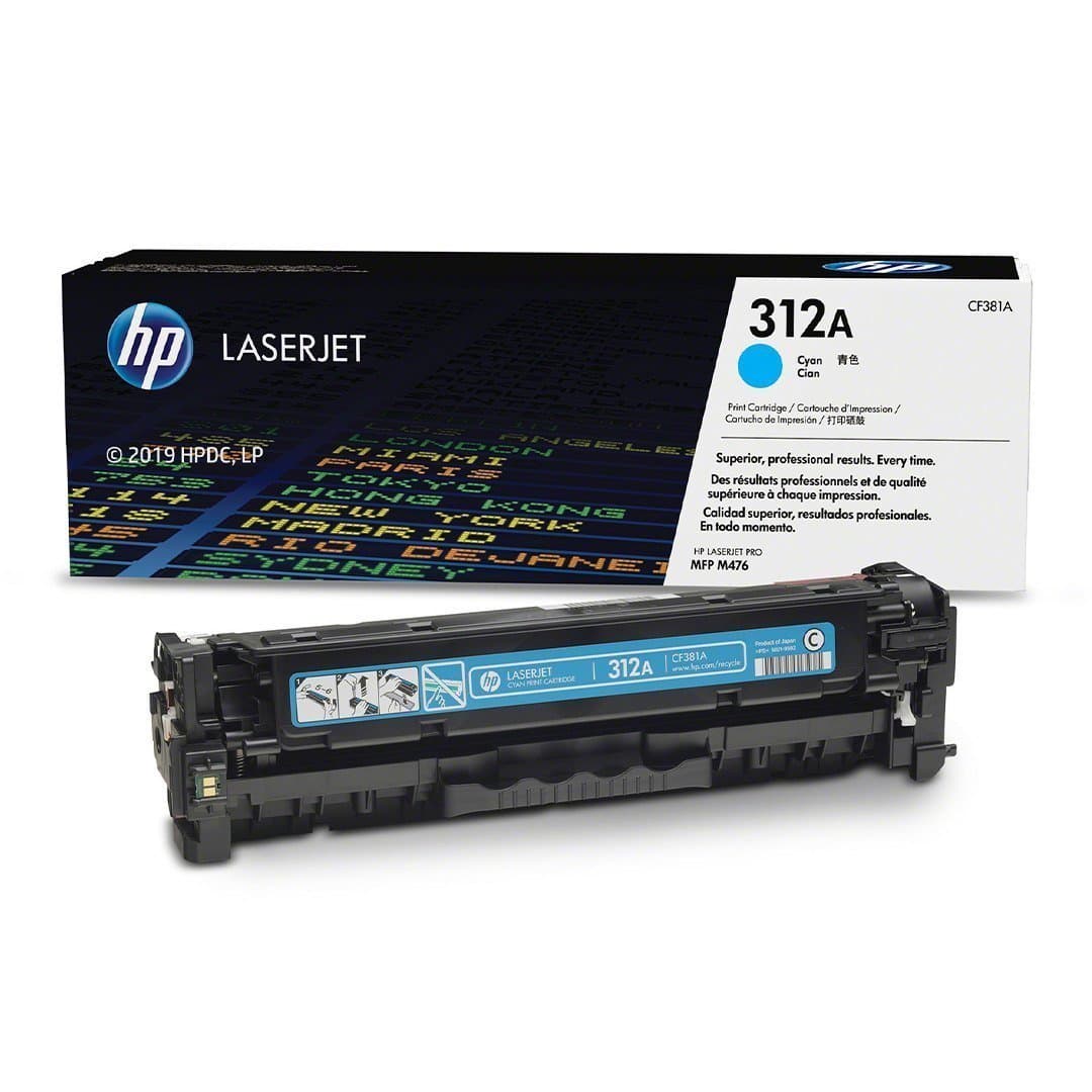 Тонер-картридж HP 312A Cyan LaserJet (CF381A)