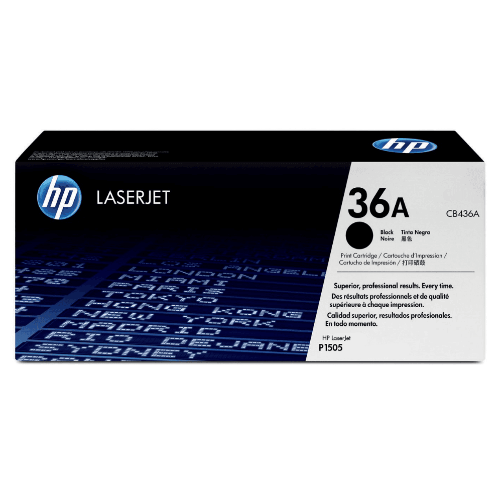 Тонер-картридж HP 36A LaserJet Black (CB436AC)