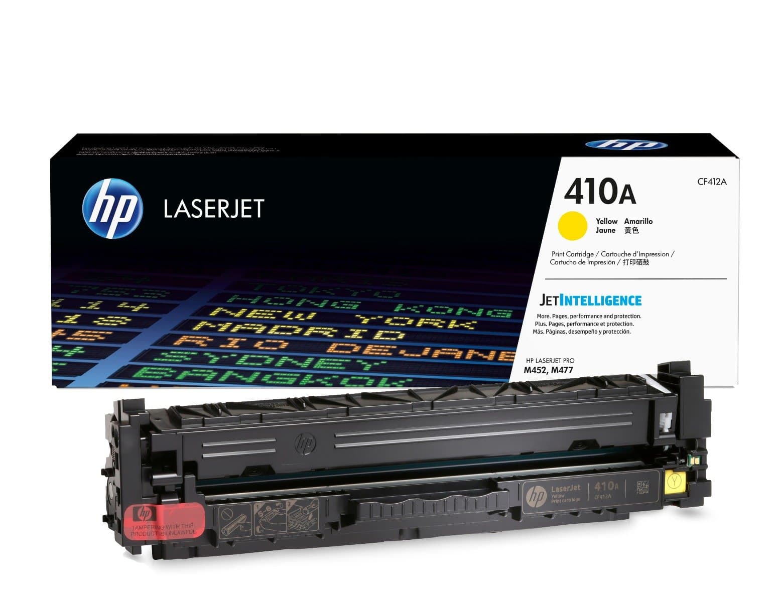 Тонер-картридж HP 410A Yellow LaserJet (CF412A)