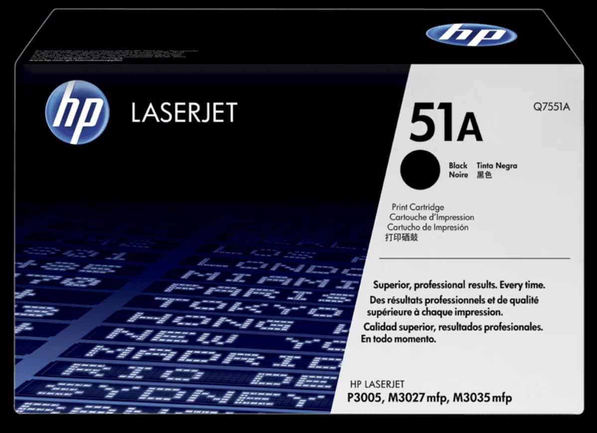 Тонер-картридж HP 51A Black LaserJet (Q7551A)