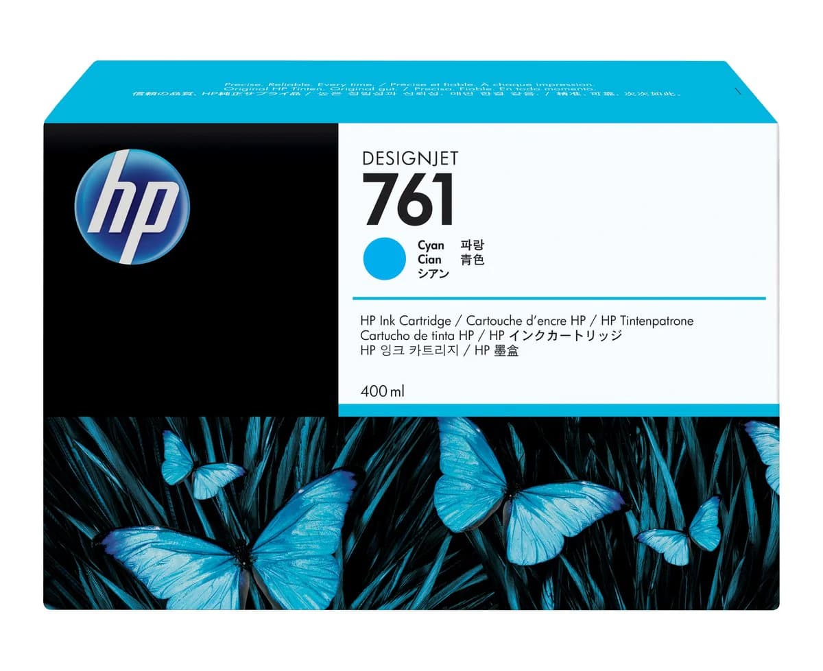 Струйный картридж HP 761 400 ml Cyan DesignJet (CM994A)
