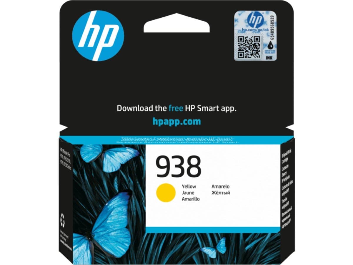 Струйный картридж HP 938 Yellow (4S6X7PE)