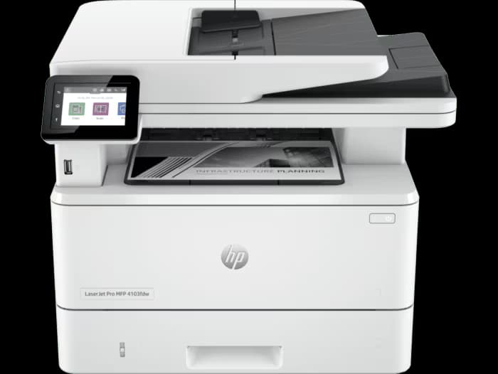 Принтер HP LaserJet Pro MFP 4103fdw (2Z629A)
