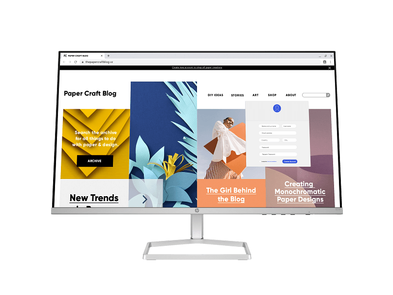 Монитор HP Series 5 27 inch FHD - 527sf (94F44AA)