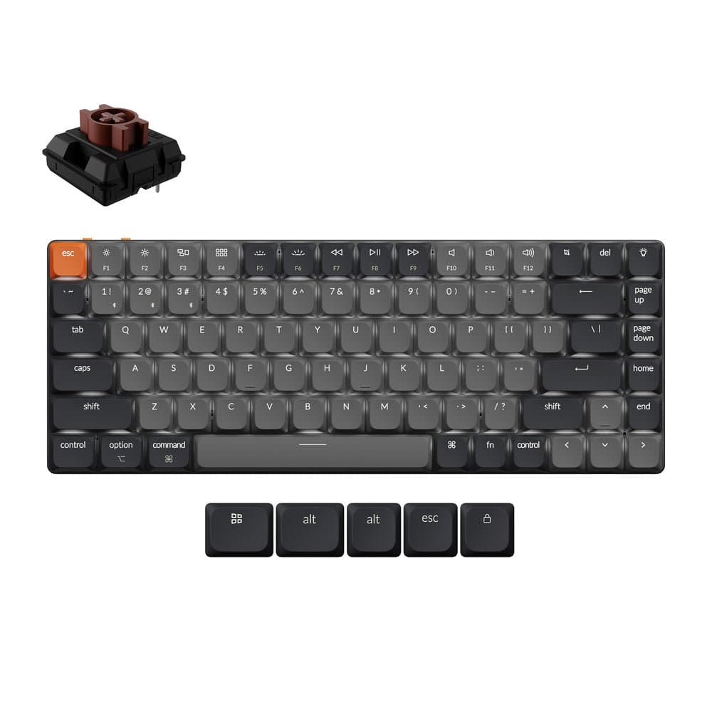 Клавиатура Keychron K3 (Version 3) White Backlight Brown Switch (K3X-A3-AZ)