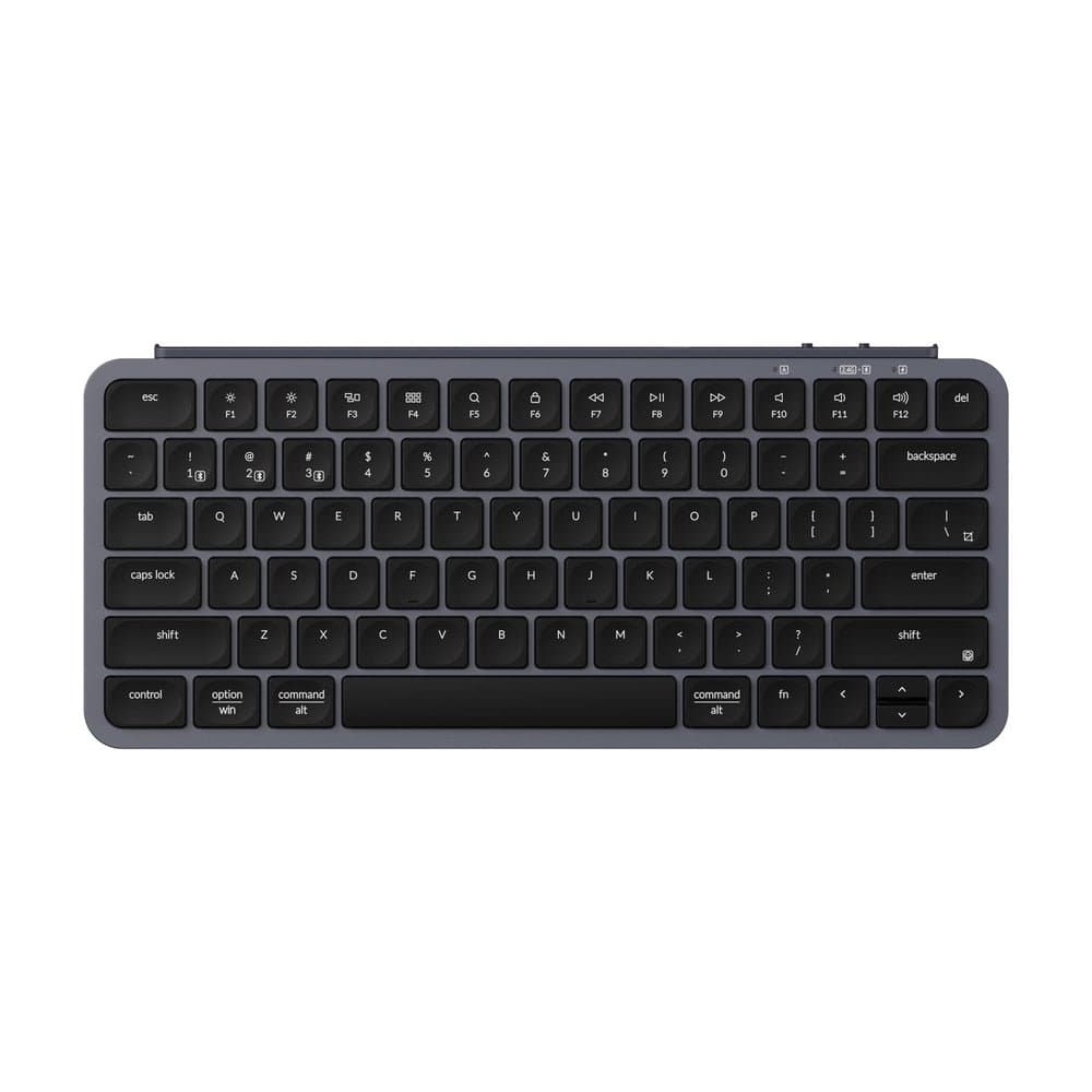 Клавиатура Keychron B1 Pro, USB/WL/BT, space gray (B1P-K1)