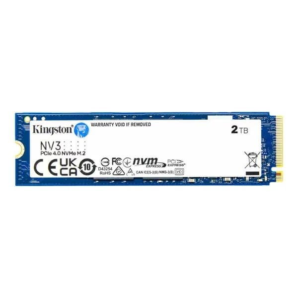 SSD Kingston NV3 2TB PCIe 4.0 NVMe M.2 2280 (SNV3S/2000G)
