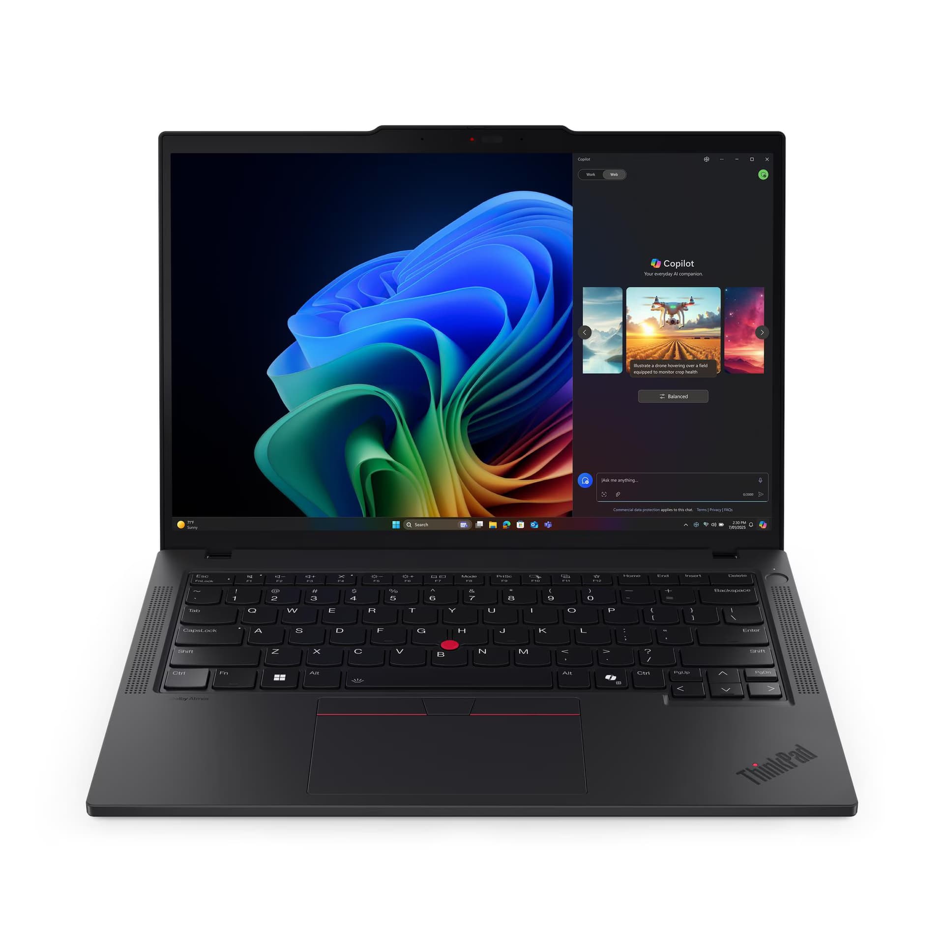 Ноутбук Lenovo ThinkPad T14 Gen 6, Core Ultra 7 258V, 32GB, 1TB SSD (21QG004TFW)