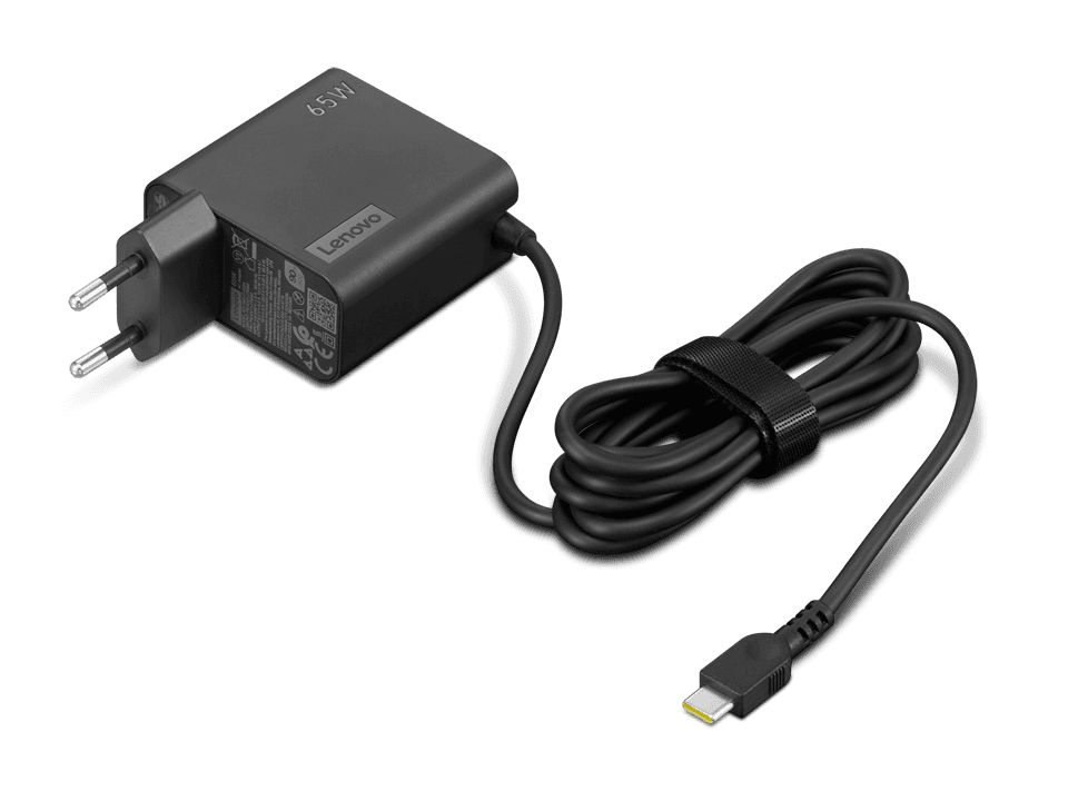 Ноутбук adapteri Lenovo 65W USB-C Wall EU (4X21L54610)