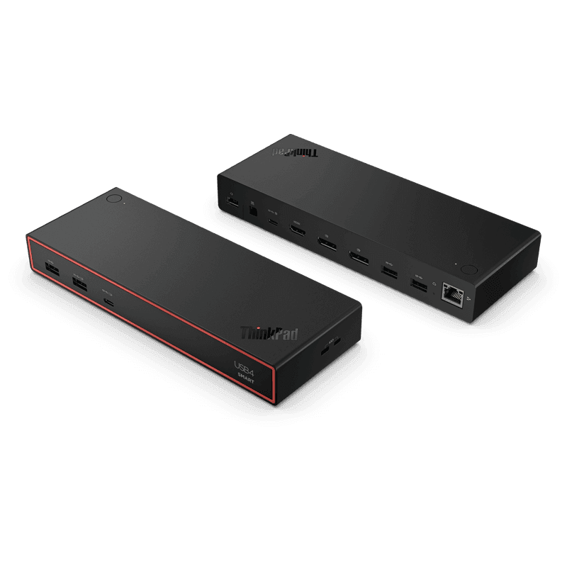 Док-станция Lenovo ThinkPad USB4 Smart Dock 5500, с адаптером 135W (40BC0135EU)