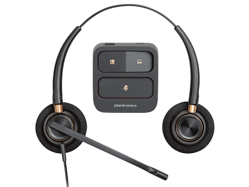 Наушники Poly EncorePro 520 Binaural +Quick Disconnect (783P7AA)