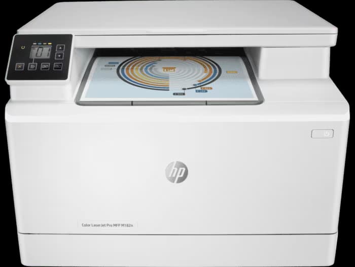Принтер HP Color LaserJet Pro MFP M182n (7KW54A)