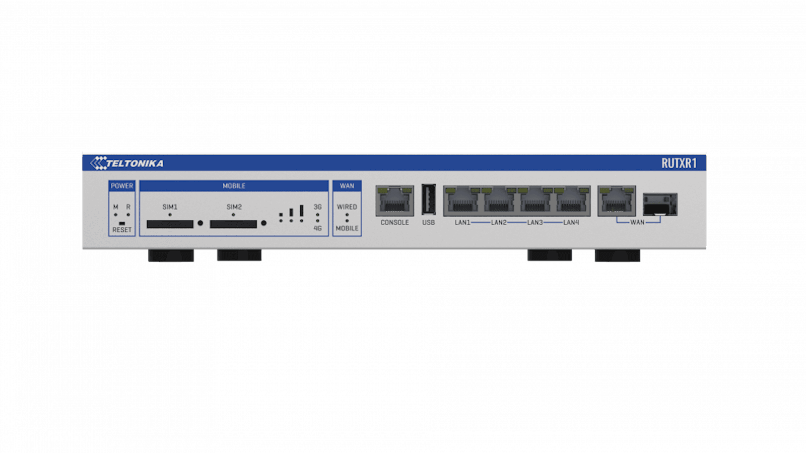 LTE router Teltonika RUTXR1, rack, Cat 6 (RUTXR1000000)