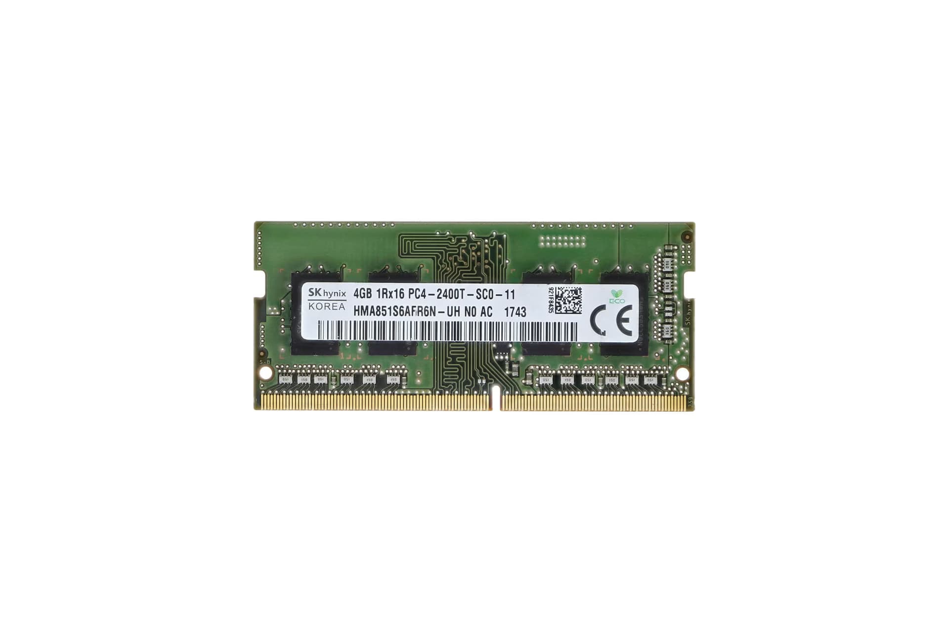 Оперативная память (RAM) SK HYNIX 4GB 1Rx16 PC4-2400T SODIMM (HMA851S6AFR6N-UH)