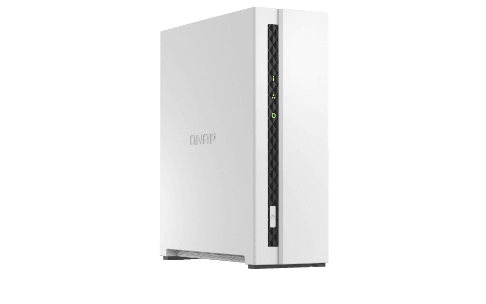NAS-сервер QNAP TS-133, 1 bay, ARM 4C 1.8GHz, 2GB RAM