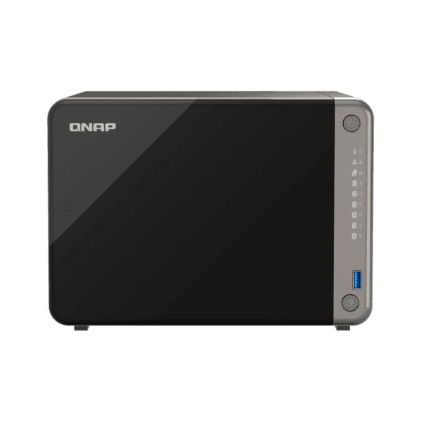NAS-сервер QNAP TS-AI642-8G, 6 bay, AI NPU 6 TOPS, 8GB, 2.5GbE