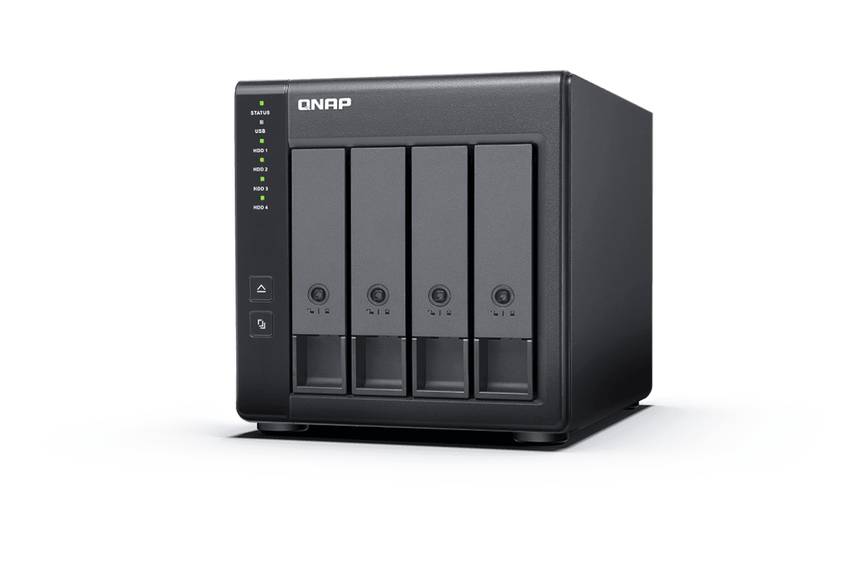 внешний disk qutusu (enclosure) QNAP TR-004, 4 bay 3.5", USB 3.0 Type-C, RAID 0/1/5/10