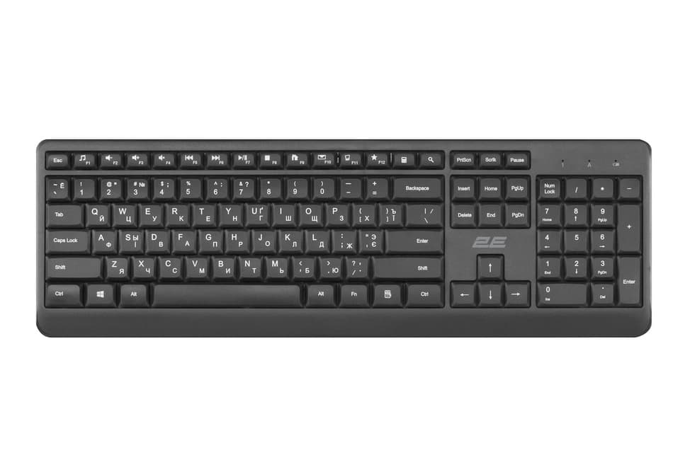 Клавиатура 2E KS220 WL Black (2E-KS220WB)