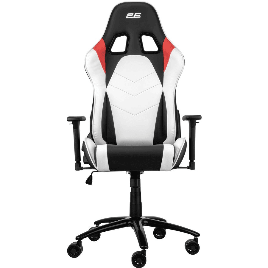 Игровое кресло 2E BUSHIDO White/Black (2E-GC-BUS-WT)