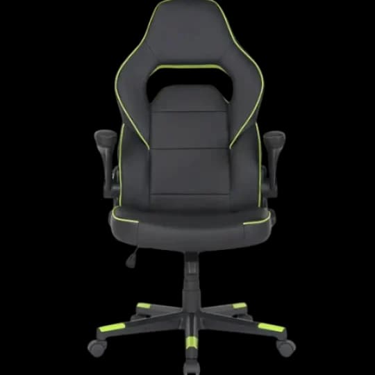 Игровое кресло 2E HEBI Black/Green (2E-GC-HEB-BK)