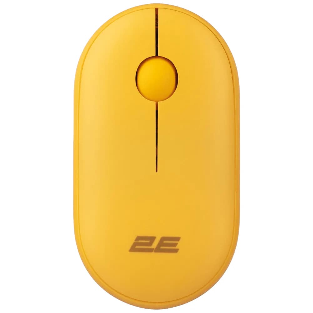 Мышь 2E MF300 Silent, WL/BT, sunny-yellow (2E-MF300WYW)