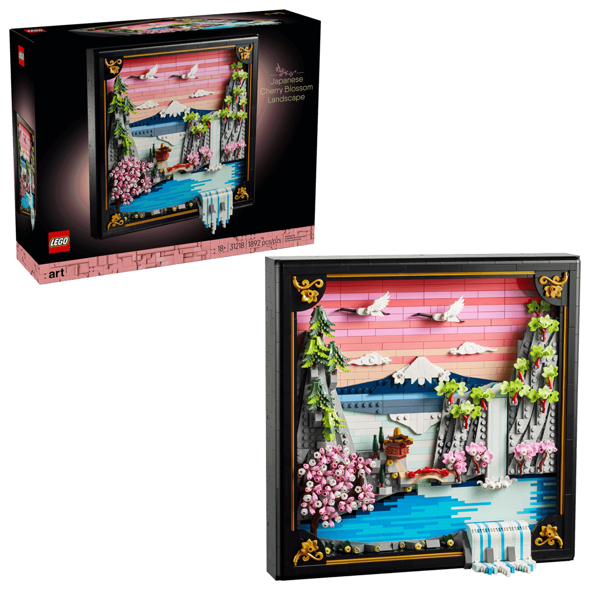 Конструктор LEGO ART Japanese Cherry Blossom Landscape (31218)
