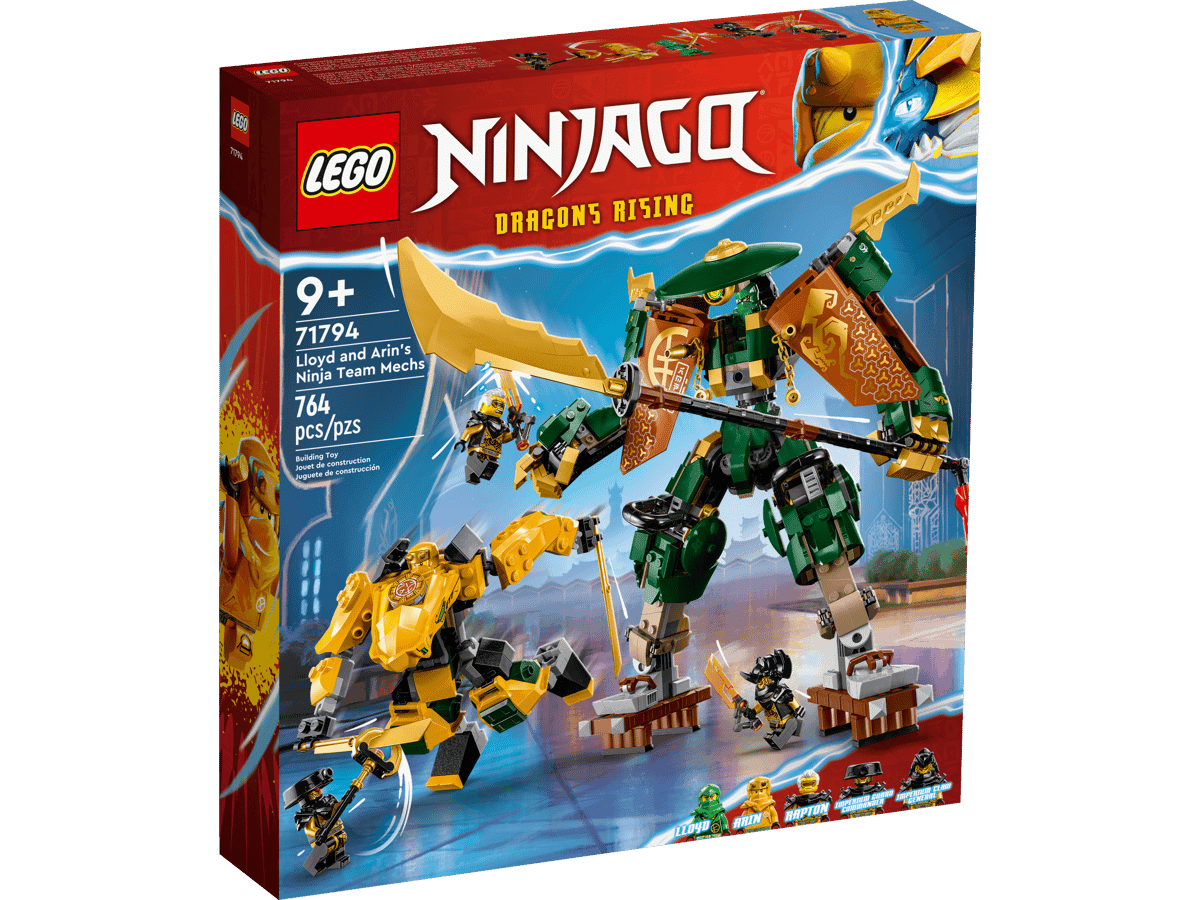 Конструктор LEGO Ninjago Lloyd and Arin's Ninja Team Mechs (71794)