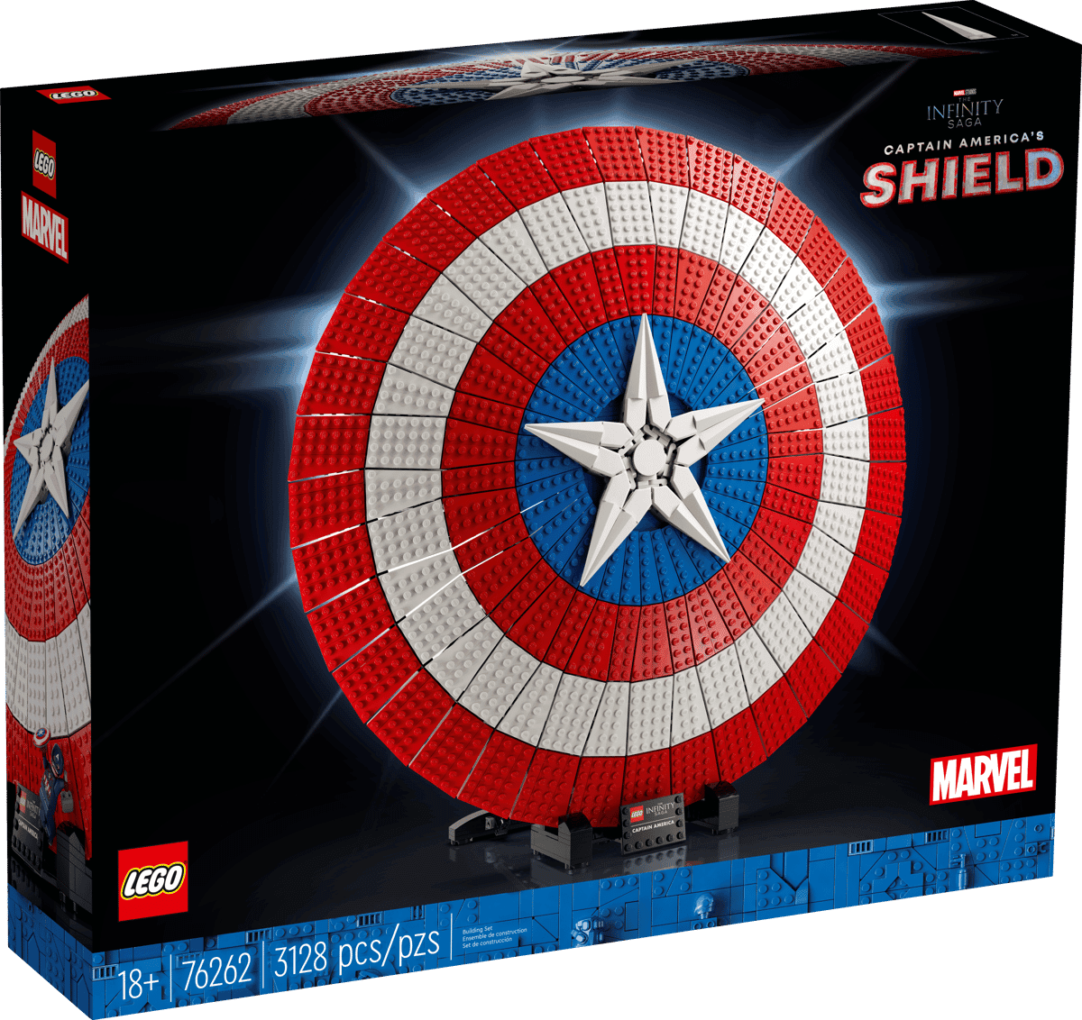 Конструктор LEGO Marvel Captain America's Shield (76262)