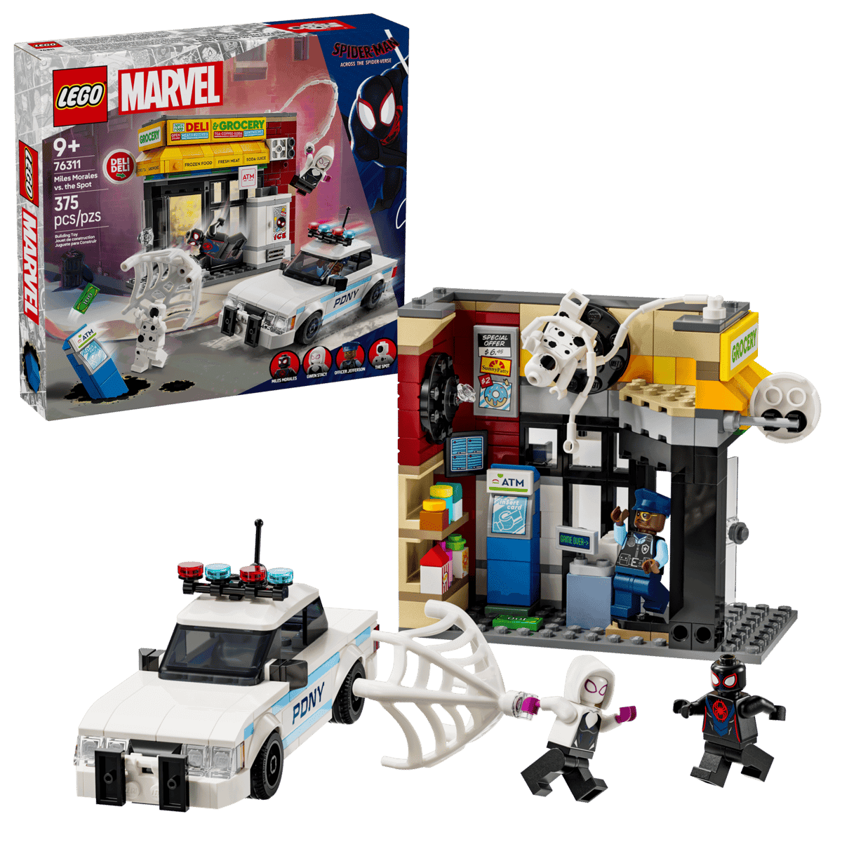 Конструктор LEGO Super Heroes Spider-Verse: Miles Morales vs. The Spot (76311)