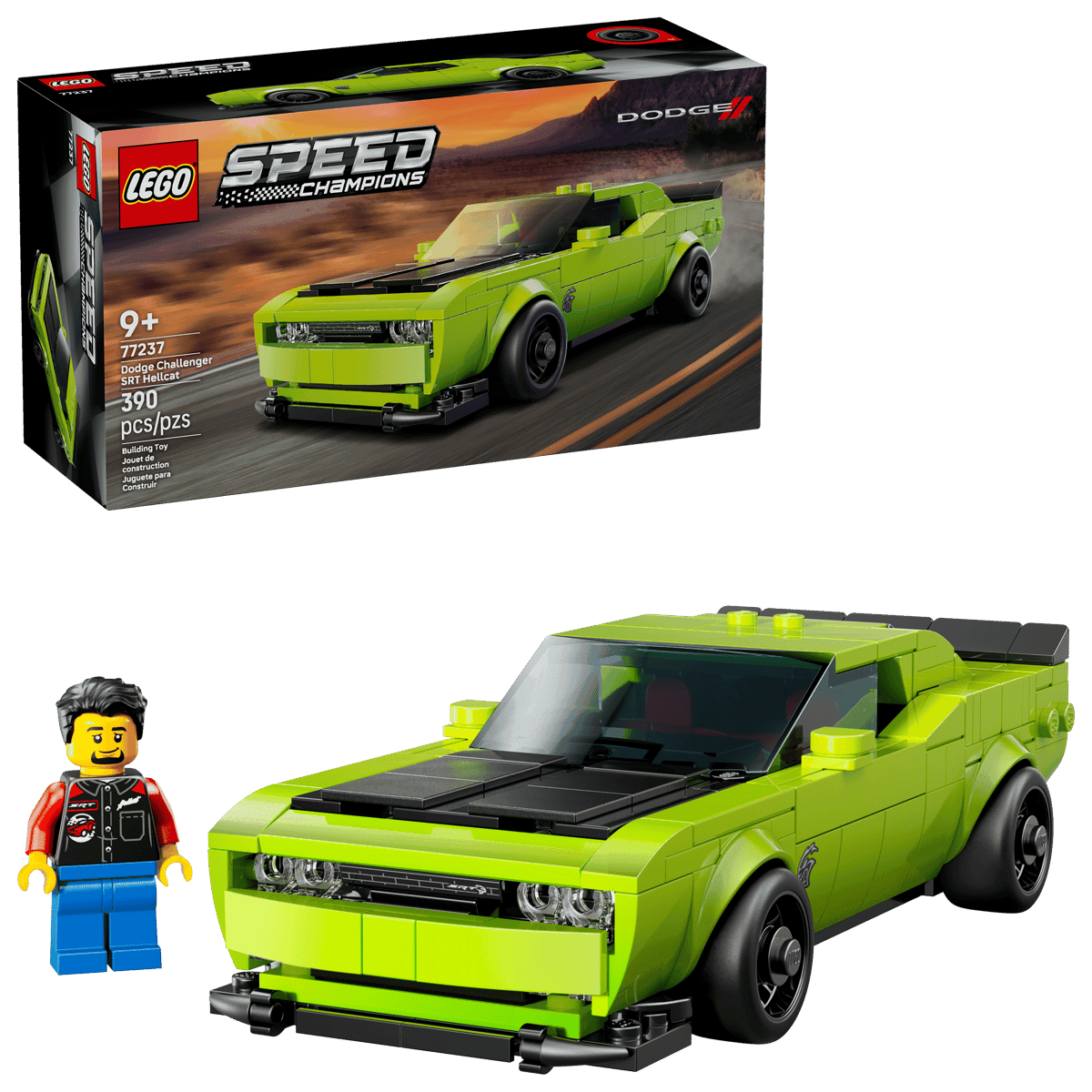 Конструктор LEGO Speed Champions Dodge Challenger SRT Hellcat Sports Car (77237)
